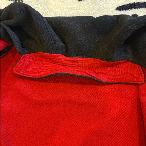 🖤 Rare Vintage McGregor Donkey Coat - Charcoal Wool w/ Red Lining (Size 40) - Picture 9 of 12